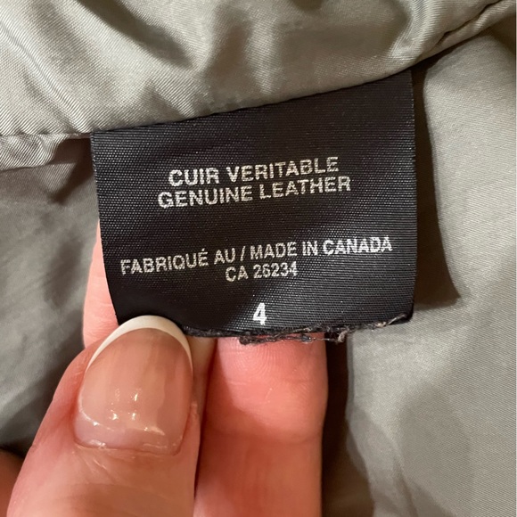 M0851 calf leather moto jacket - Picture 3 of 5